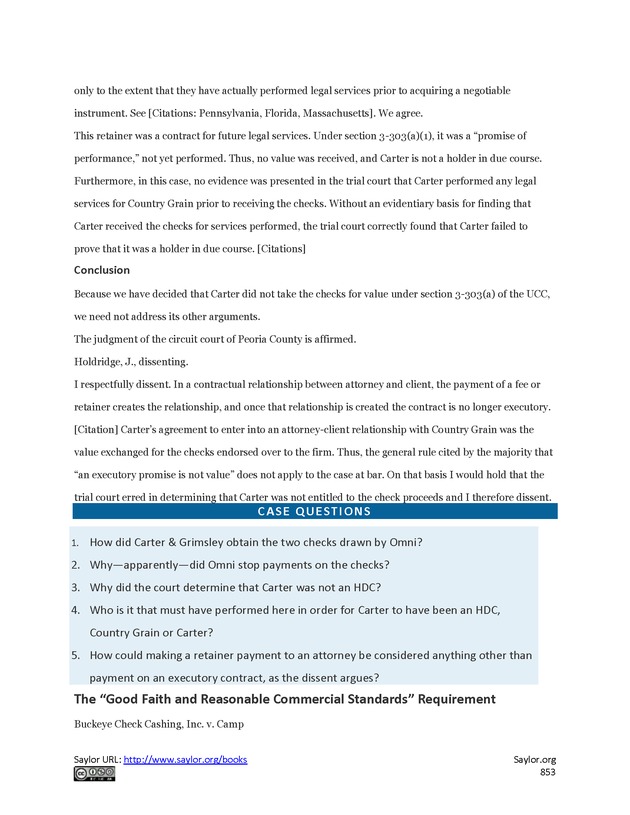Business Law and the Legal Environment - Page 853